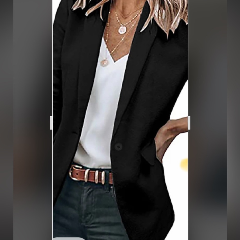 Doe & Rae Black‎ Blazer